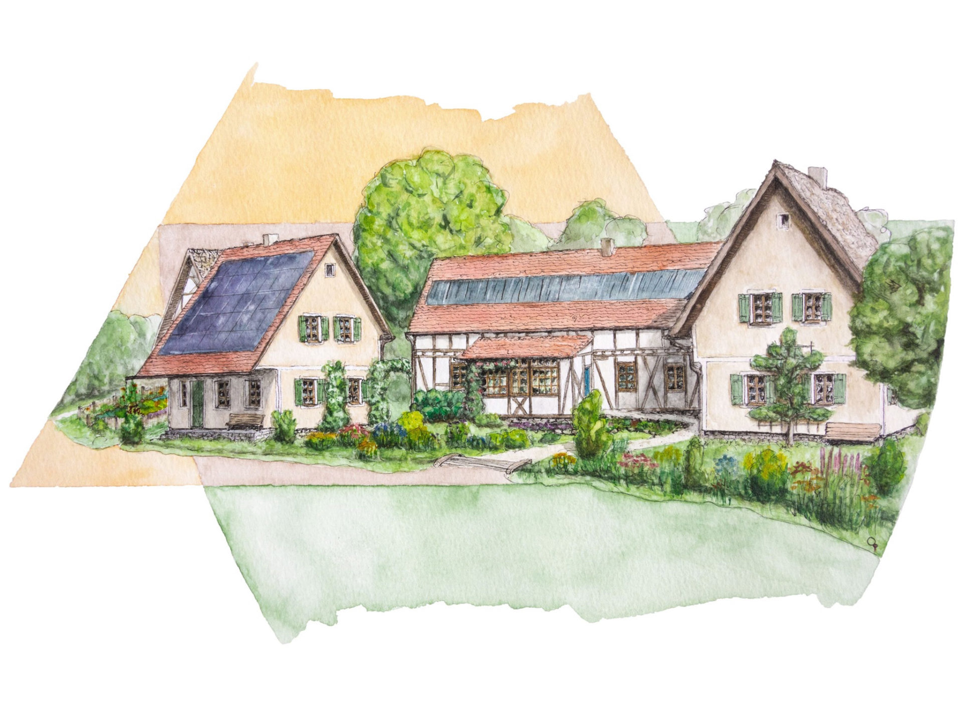 Naturdorf Bärnau im Oberpfälzer Wald