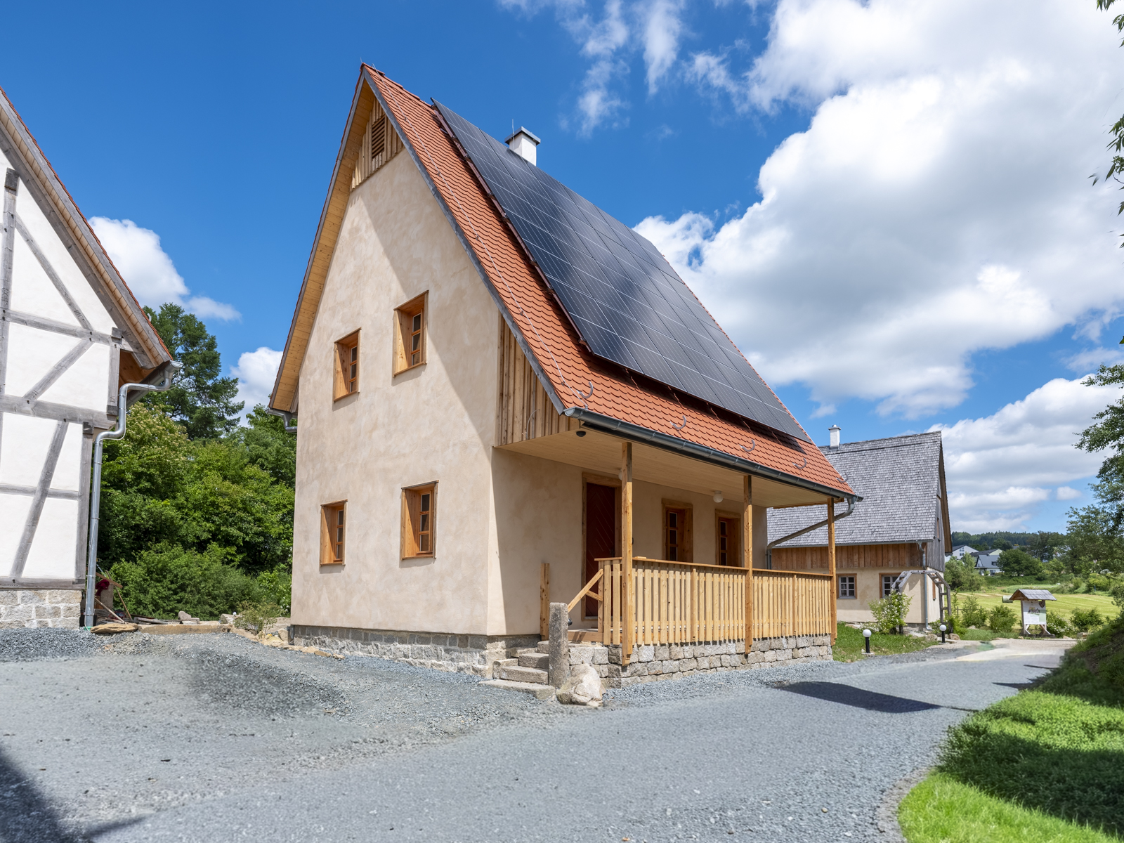 Naturdorf-Haus-B Standardní dvoulůžkový pokoj – příklad